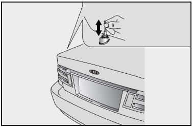 Your car uses a manual stainless steel antenna to receive both AM and FM broadcast