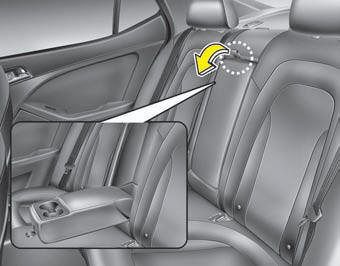 To use the armrest, pull it forward from the seatback.